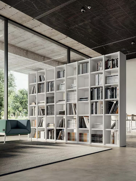 BOOKCASE - Open sectional modular bookcase by Quadrifoglio Group - view 3